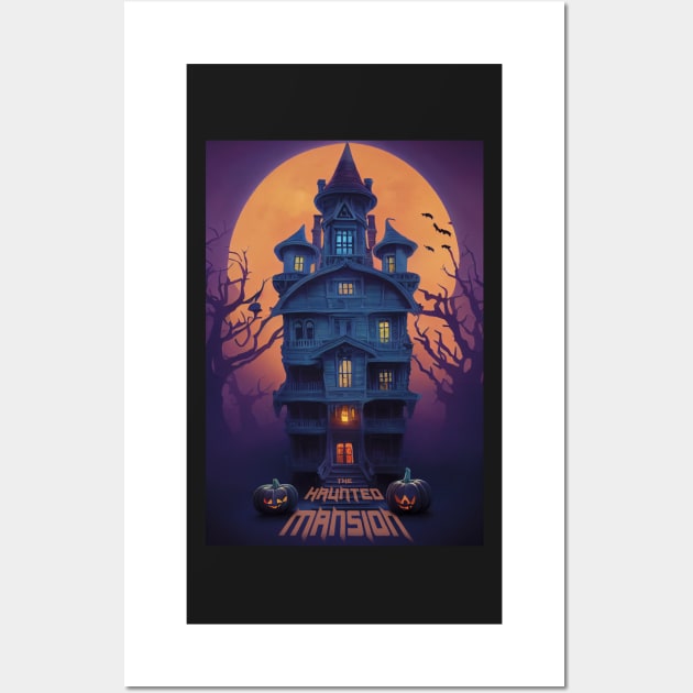 The Haunted Mansion Wall Art by splode